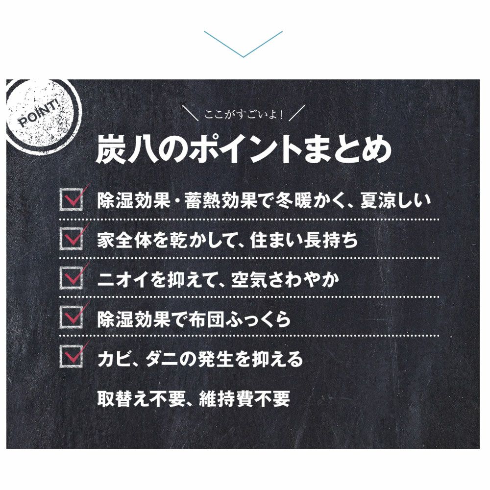 炭八達人が選ぶ！ちょい足し炭八単品3L小袋タンス玄関下駄箱湿気除湿調湿脱臭車内