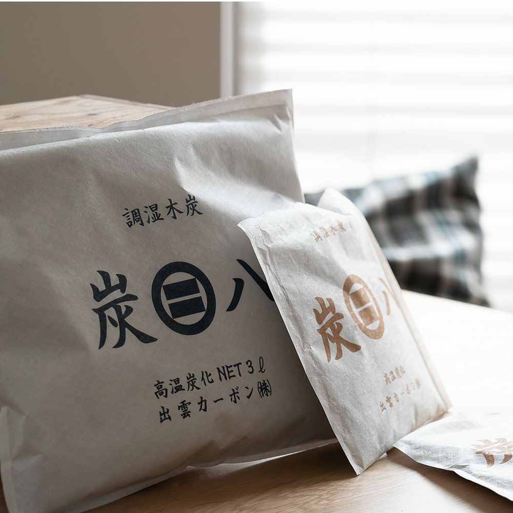 炭八の達人が選ぶ！ちょい足し炭八福袋室内3L小袋タンス玄関下駄箱湿気除湿調湿脱臭車内