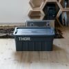 Thorコンテナ収納ボックスコンテナボックスおしゃれboxプラスチック53LアウトドアThorLargeTotesWithLid53LコンテナボックスRVBOX