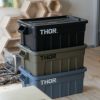 Thorコンテナ収納ボックスコンテナボックスおしゃれboxプラスチック53LアウトドアThorLargeTotesWithLid53LコンテナボックスRVBOX