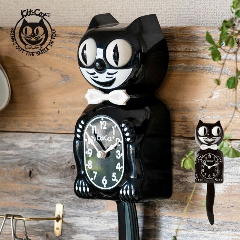 Kitcat Klock キットキャット クラシックブラック