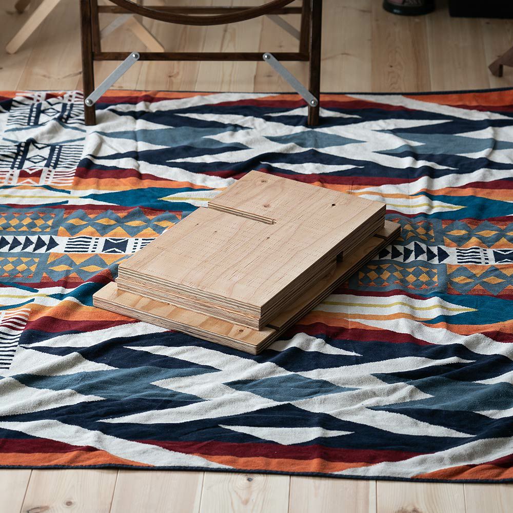 テーブルクロススタンドクーラーボックススタンド焚き火台テーブルキャンプアウトドア木製組み立て