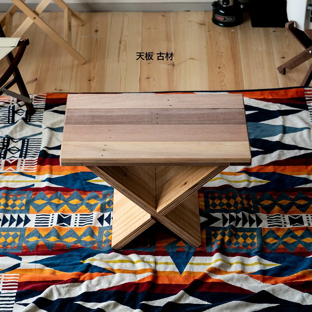 テーブルクロススタンドクーラーボックススタンド焚き火台テーブルキャンプアウトドア木製組み立て