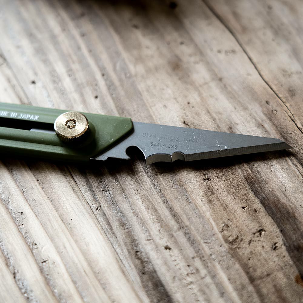 OLFA替刃式ブッシュクラフトナイフBK1ナイフアウトドアオルファワークス