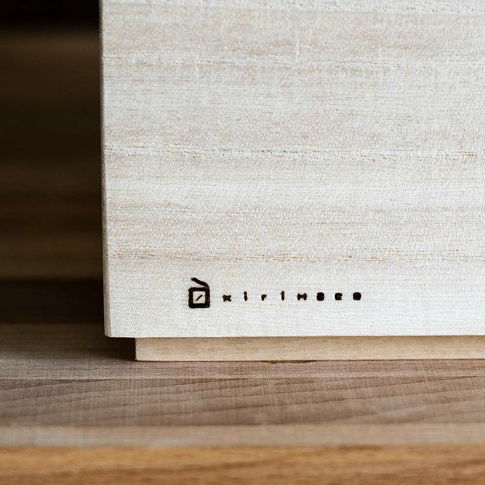 増田桐箱店桐の米櫃5kgライスストッカー米びつ日本製