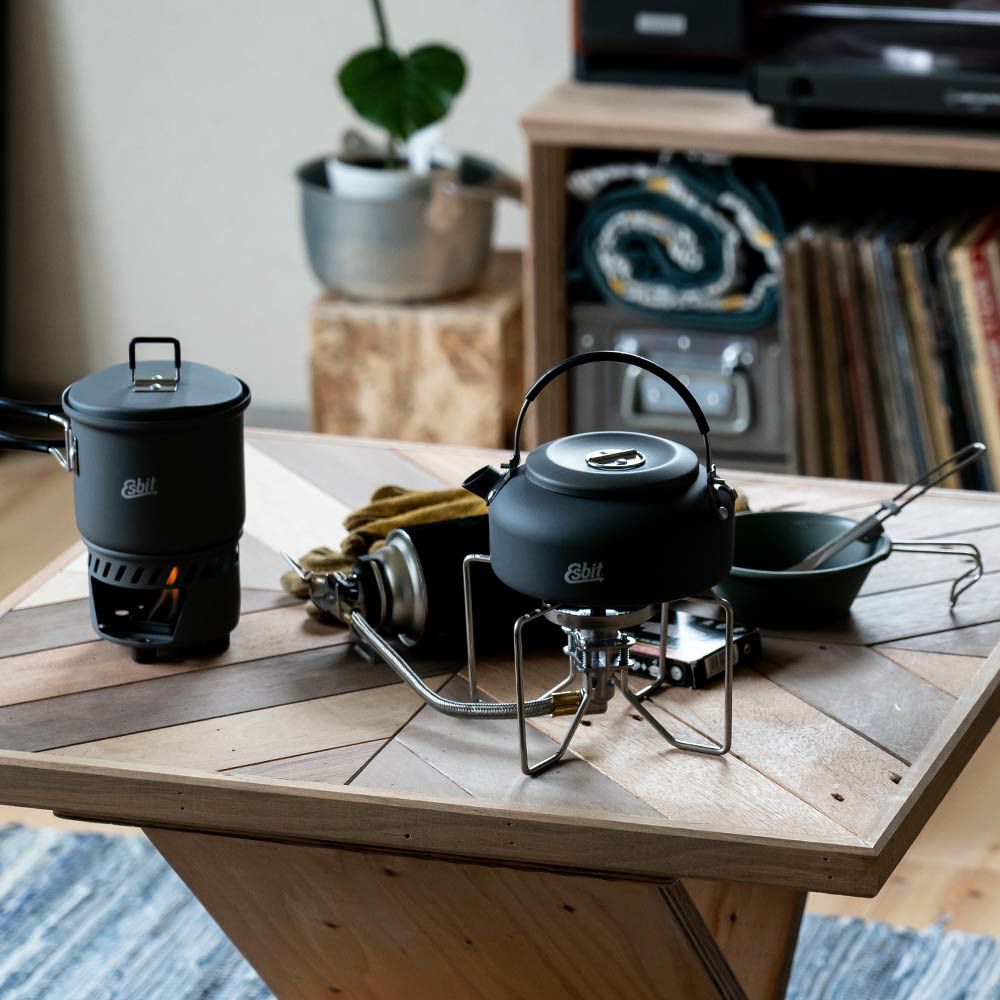 エスビットウォーターケトル0.6LやかんESBITESWK600HA0登山トレッキングアウトドアソロキャンプツーリング