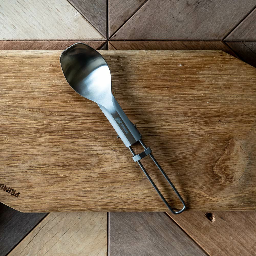 エスビットフォールディングカトラリーESBIT登山軽量折り畳みチタンスプーンフォークナイフスポークトレッキングアウトドアソロキャンプツーリング