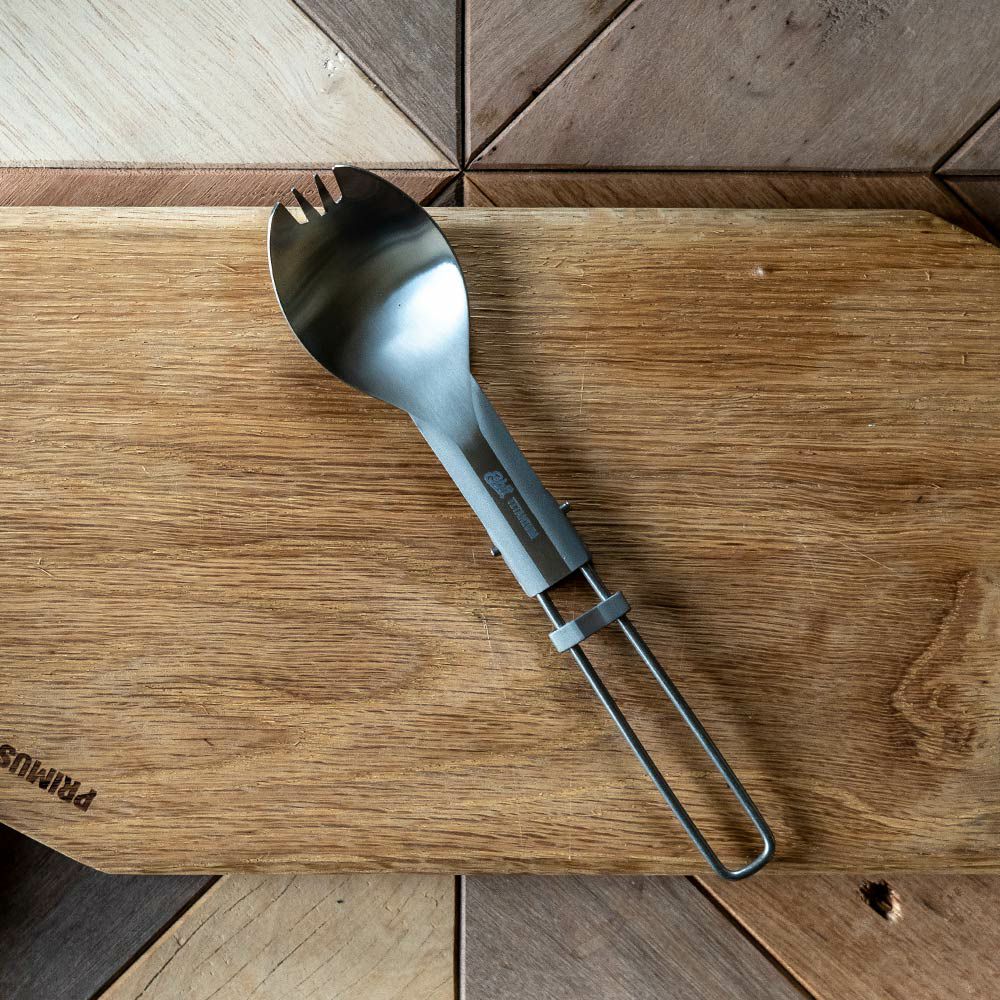 エスビットフォールディングカトラリーESBIT登山軽量折り畳みチタンスプーンフォークナイフスポークトレッキングアウトドアソロキャンプツーリング