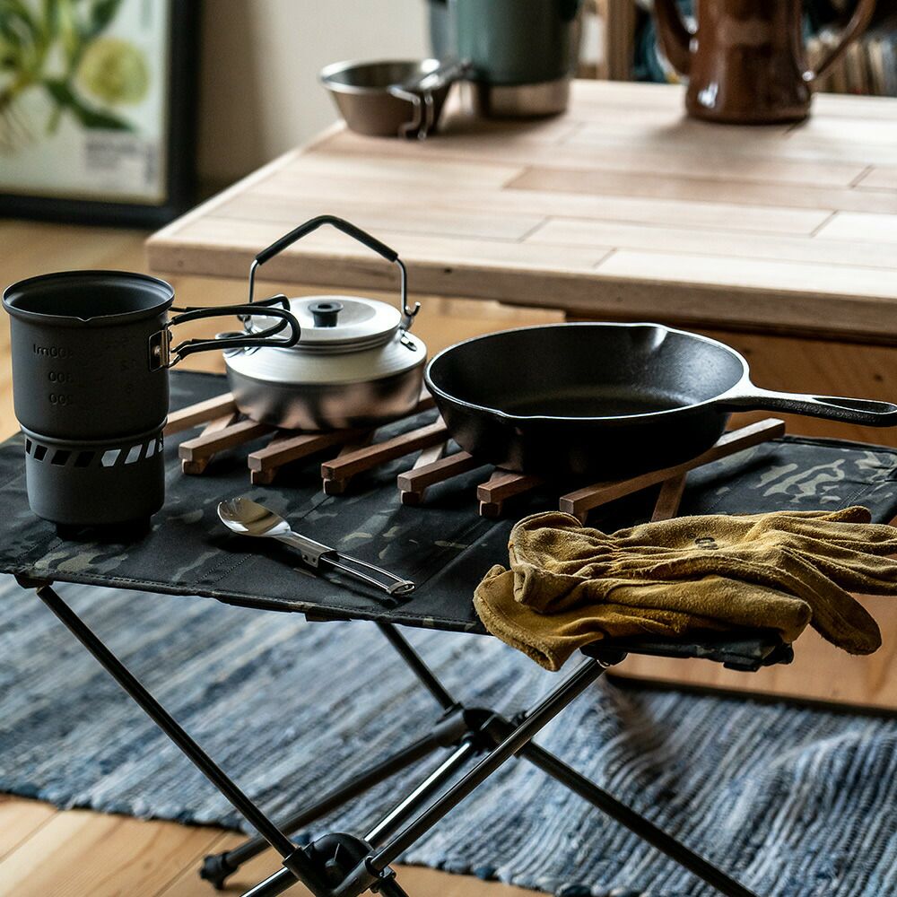 鍋敷きオリジナルアップサイクル木製おしゃれFlexPotStandポットスタンド敷物伸縮なべしきコースターアウトドア可変サステナブル