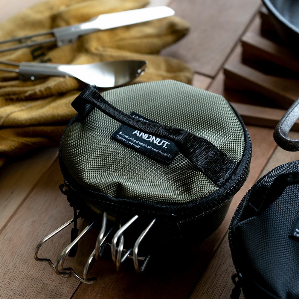 シェラカップケースSIERRACUPCASEケース小物入れ収納小物andnut&nut雑貨キャンプアウトドア収納ケース