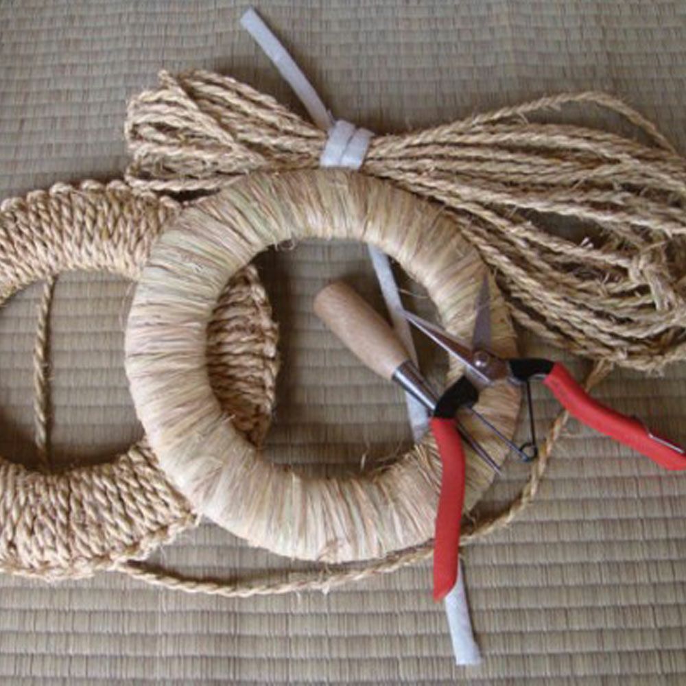 松野屋ワラ釜敷き中鍋敷きキッチン道具日本製