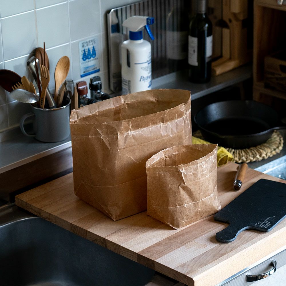 松野屋蝋引紙袋亀甲七型7型20枚入日本製ワックスペーパー収納