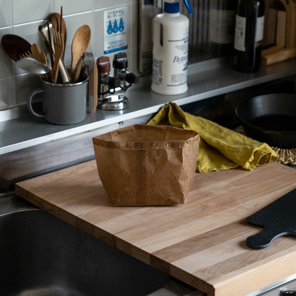 松野屋蝋引紙袋亀甲二型20枚入日本製ペーパーバッグワックスペーパー収納