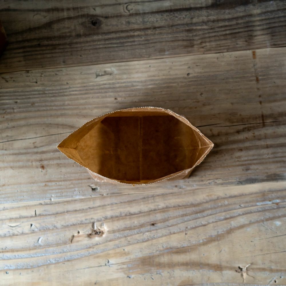 松野屋蝋引紙袋亀甲二型20枚入日本製ペーパーバッグワックスペーパー収納