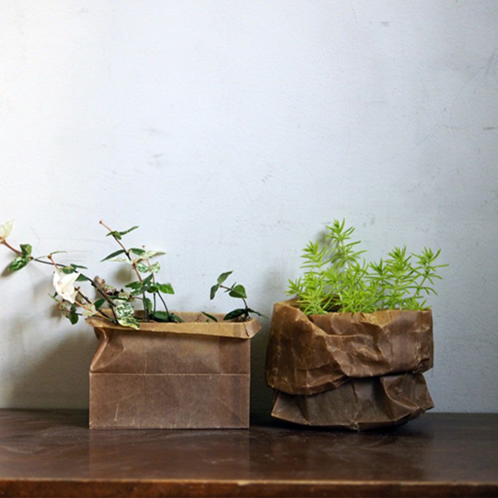 松野屋蝋引紙袋角底0.5型20枚入日本製ワックスペーパー収納