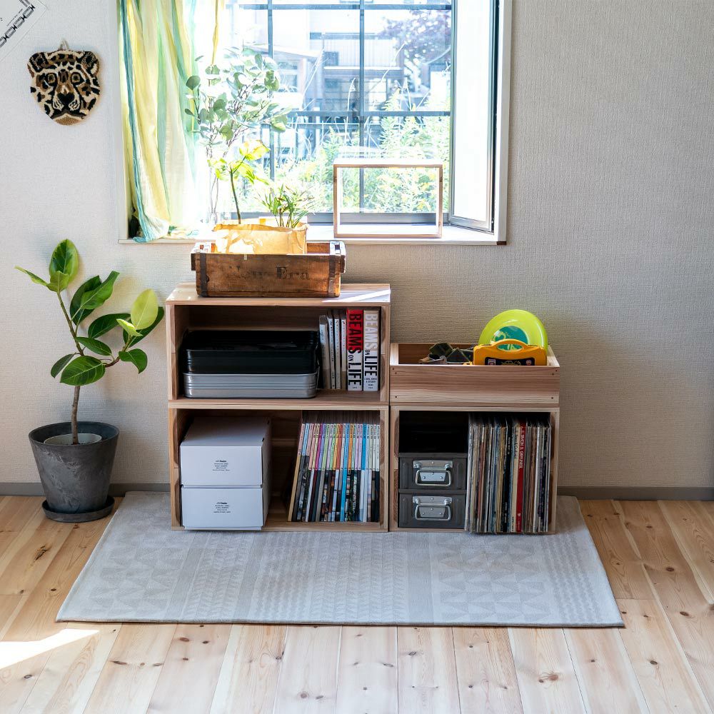 りんご箱見せる収納始めませんか？上小節国産りんご箱杉630×300×310新品什器リンゴ箱木箱収納BOXアウトドアBOX木製国産杉見せる収納ボックス