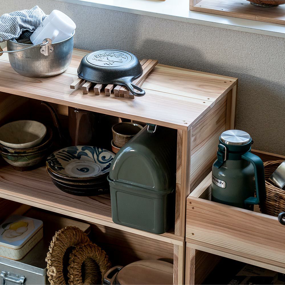 りんご箱見せる収納始めませんか？上小節国産りんご箱杉630×380×310新品什器リンゴ箱木箱収納BOXアウトドアBOX木製国産杉見せる収納ボックス