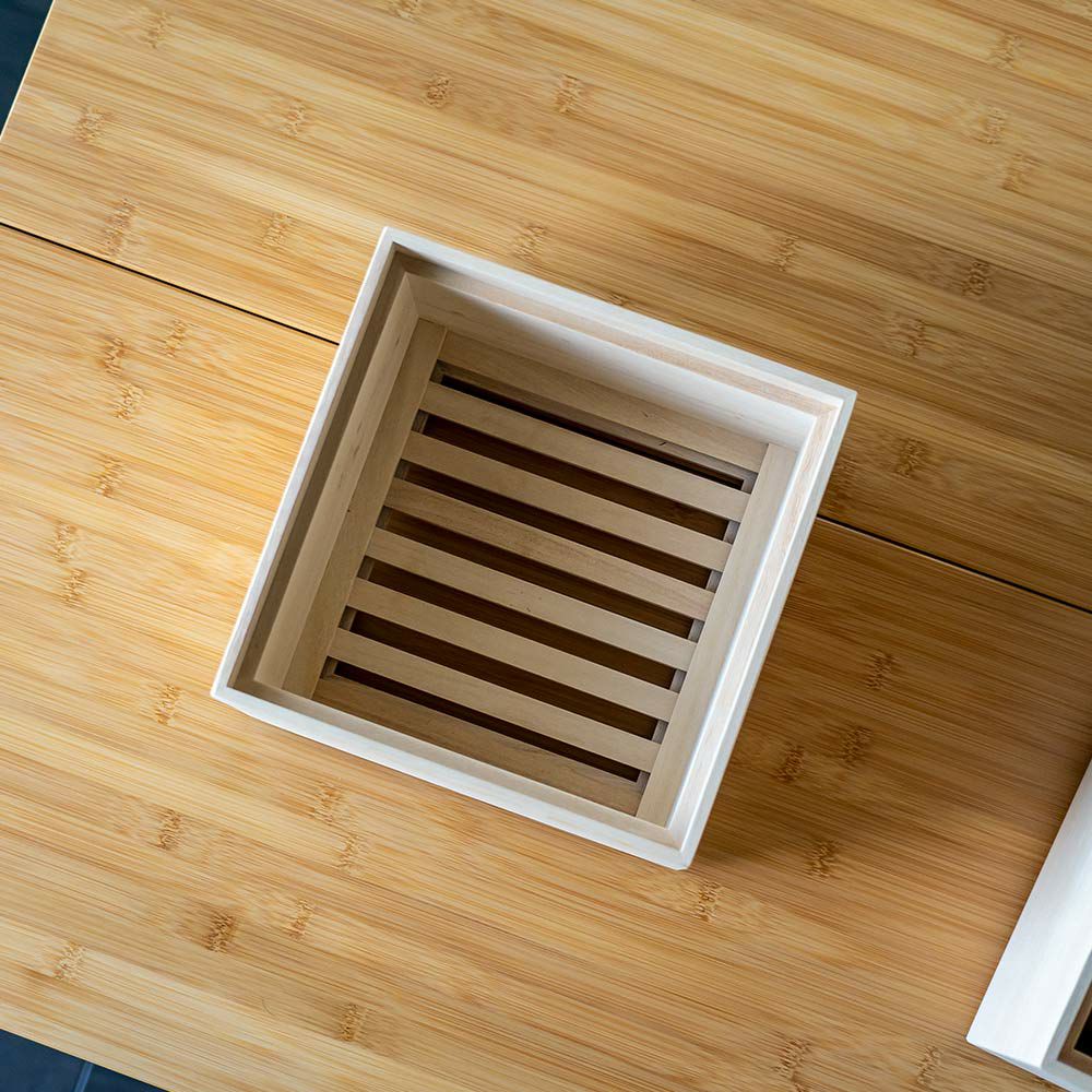 増田桐箱店桐の野菜保存箱Sすのこキッチン収納食品保存野菜保管ベジダブルストッカー