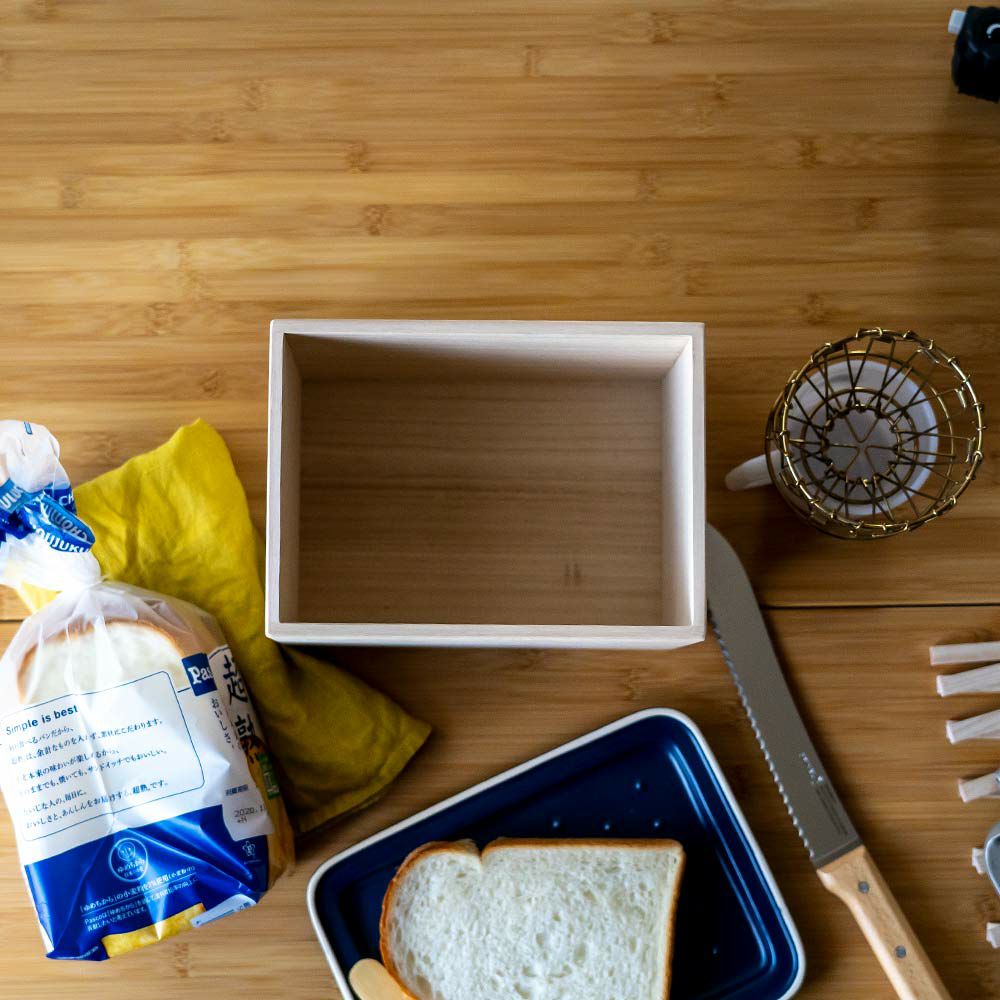 増田桐箱店増田桐箱店桐のパン保存箱キッチン収納食品保存