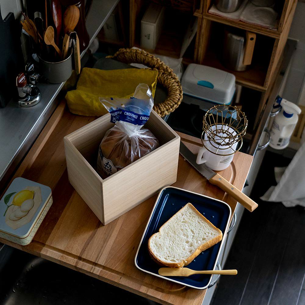 増田桐箱店増田桐箱店桐のパン保存箱キッチン収納食品保存