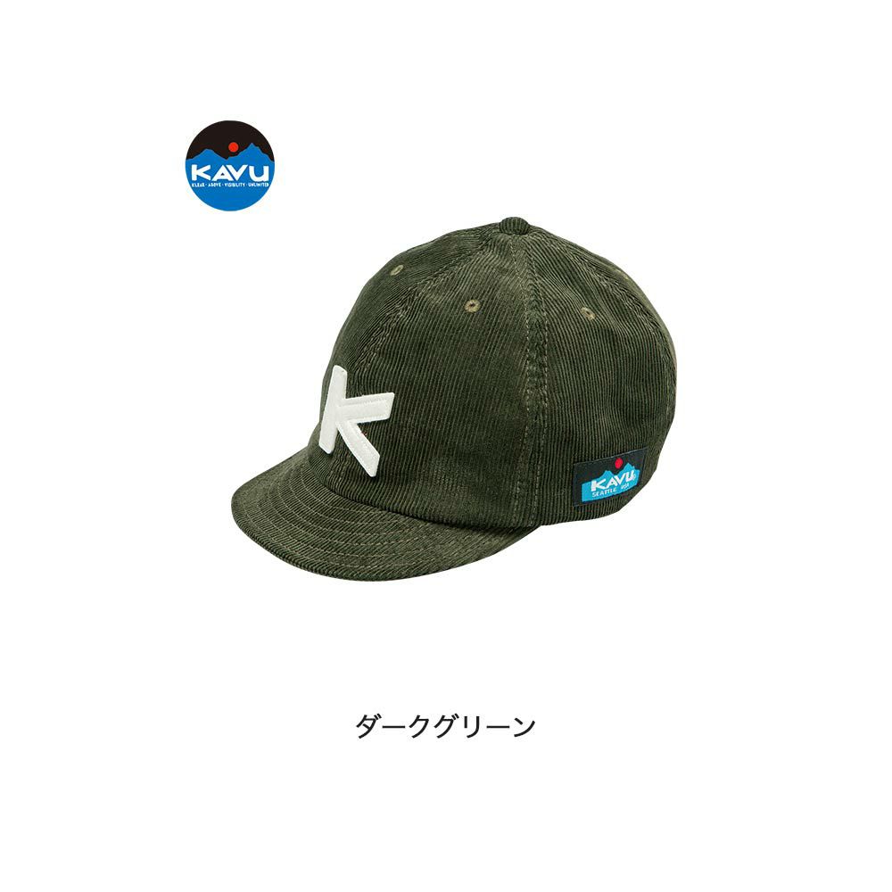 KAVUカブーコードベースボールキャップアウトドアA&F秋冬