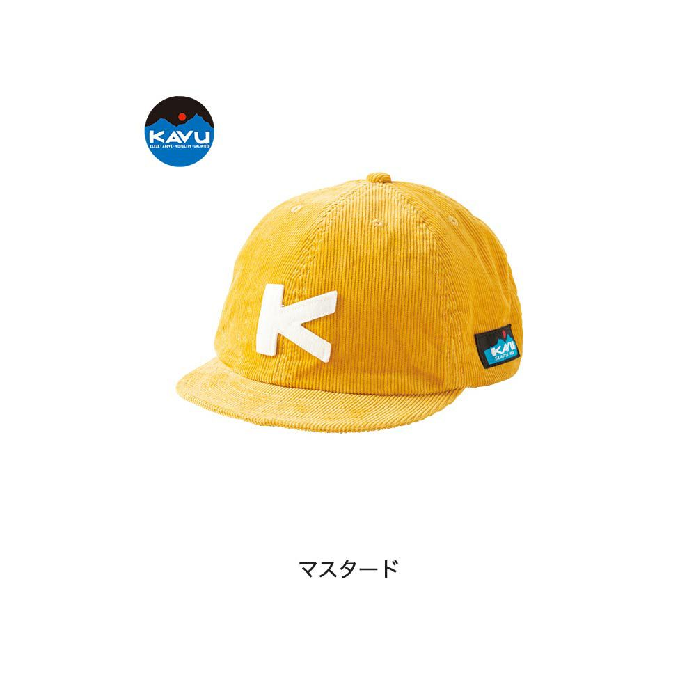 KAVUカブーコードベースボールキャップアウトドアA&F秋冬