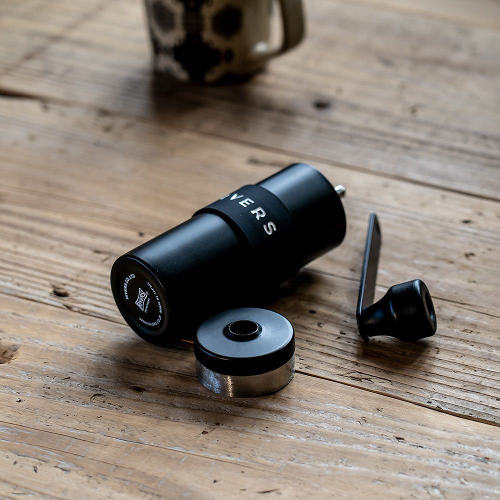 RIVERSコーヒーグラインダーグリットSILVERコーヒーミルグラインダーアウトドア