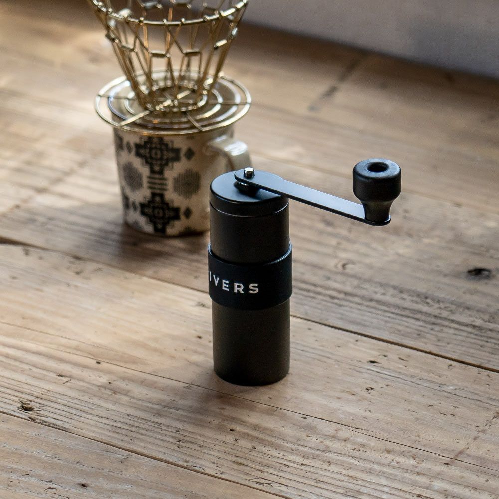 RIVERSコーヒーグラインダーグリットSILVERコーヒーミルグラインダーアウトドア