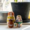 MIDORIKOMATSUマトリョーシカDETAILHAPPYHOTGIRLSロシア人形オブジェ