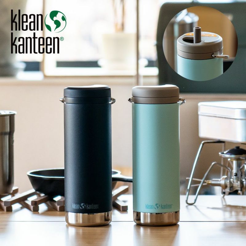 Klean Kanteen ステンレス水筒 木製キャップ付き kanteen クリーンカンティーン 水筒 TKワイド ツイストキャップ