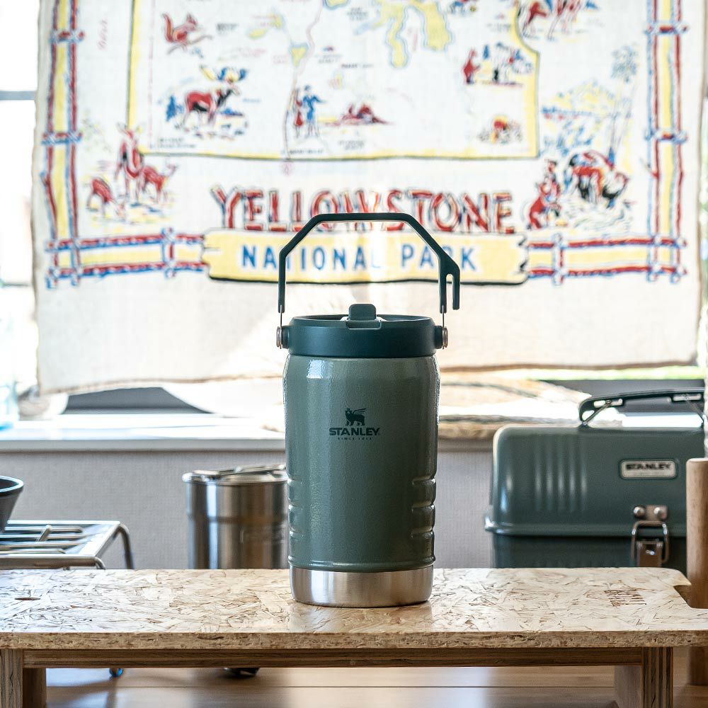 スタンレーSTANLEYアイスフローフリップストロー真空ジャグ1.1L保冷水筒アウトドア