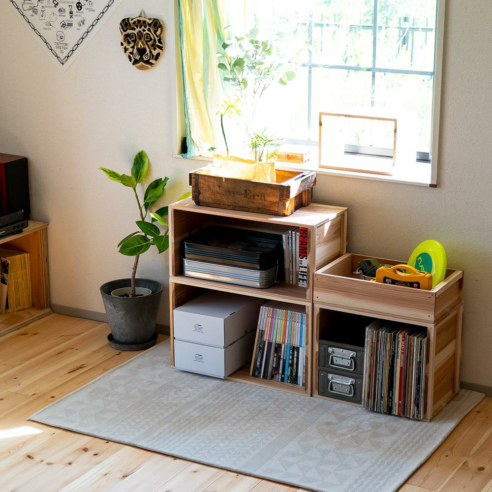 【アウトレット】りんご箱見せる収納始めませんか？上小節国産りんご箱杉630×300×310新品什器リンゴ箱木箱収納BOXアウトドアBOX木製国産杉見せる収納ボックス