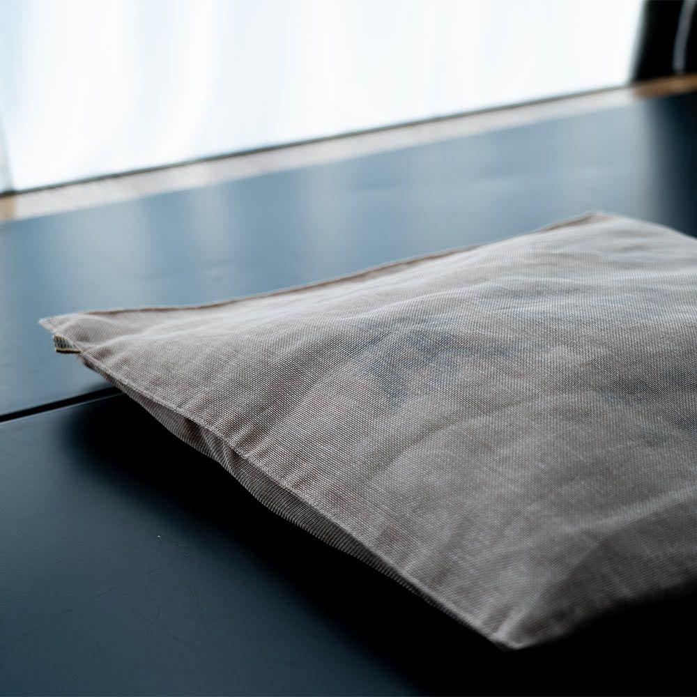 奈良の蚊帳生地で作った炭八12L8L専用カバー炭八カバー出雲屋大袋室内用クッションカバー