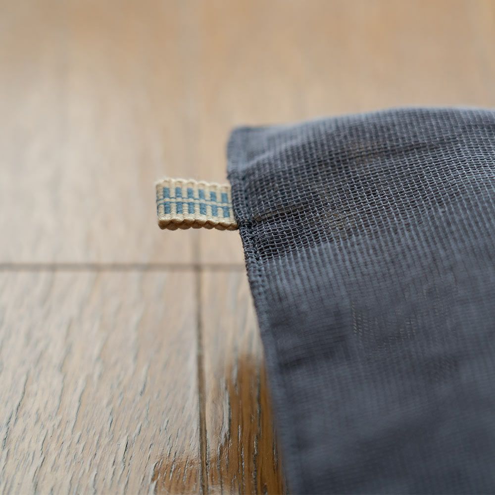 奈良の蚊帳生地で作った炭八12L8L専用カバー炭八カバー出雲屋大袋室内用クッションカバー