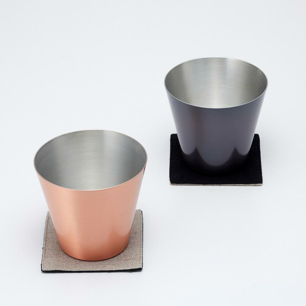 WDH純銅製カップ桐箱入り日本製贈答工芸ギフト