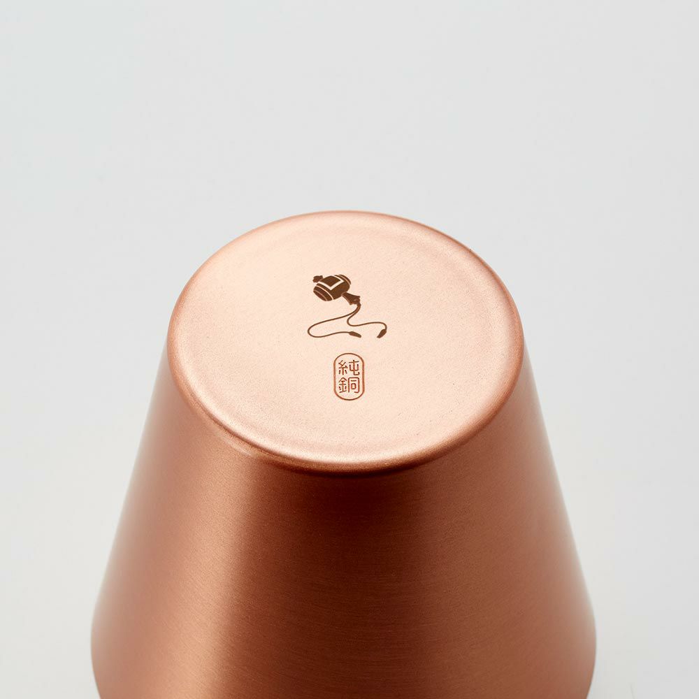 WDH純銅製カップ桐箱入り日本製贈答工芸ギフト