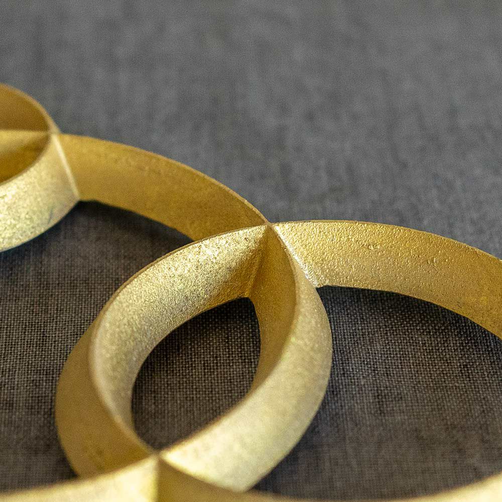 炭谷三郎商店鍋敷Trivetスクエア&サークル真鍮日本製