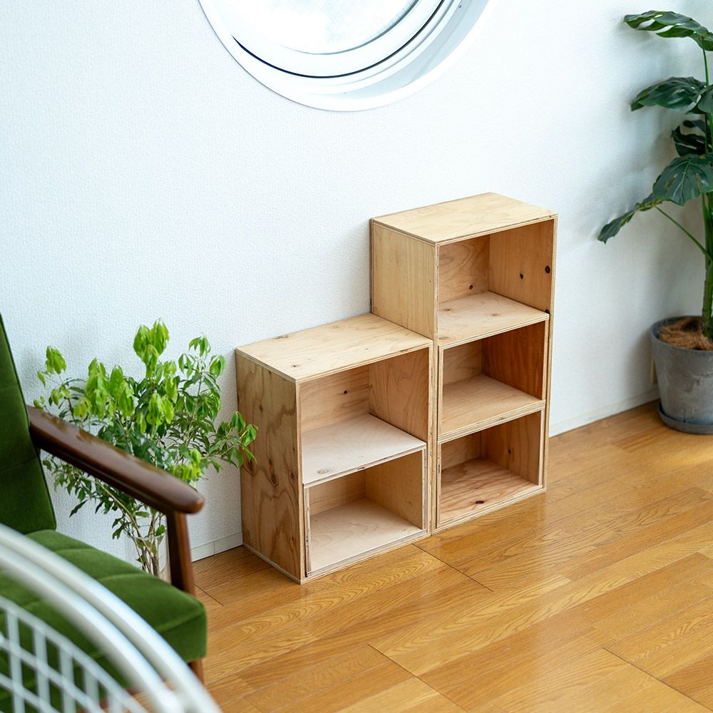 キューブボックスボックスシェルフ収納シェルフ木箱什器レコード男前インテリア木製A4本棚おしゃれディスプレイラック棚ブックシェルフ文庫本雑誌文芸書新書埃よけ冷蔵庫CDDVD