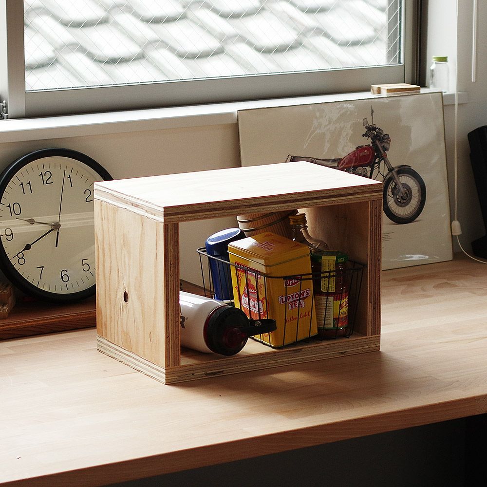 キューブボックスボックスシェルフ24mm収納シェルフ木箱什器厚い太めセットレコード男前インテリア木製A4本棚ディスプレイラック収納ボックス棚ブックシェルフ文庫本雑誌文芸書新書冷蔵庫CDDVD送料無料