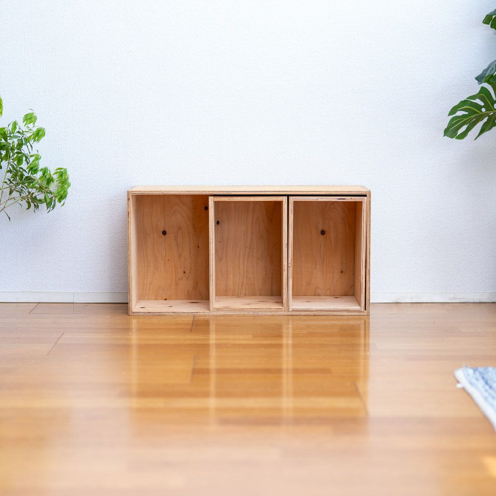 キューブボックスボックスシェルフ３収納シェルフ木箱什器レコード男前インテリア木製A4本棚おしゃれディスプレイラック棚ブックシェルフ文庫本雑誌文芸書新書埃よけ冷蔵庫CDDVD送料無料10P29Aug16