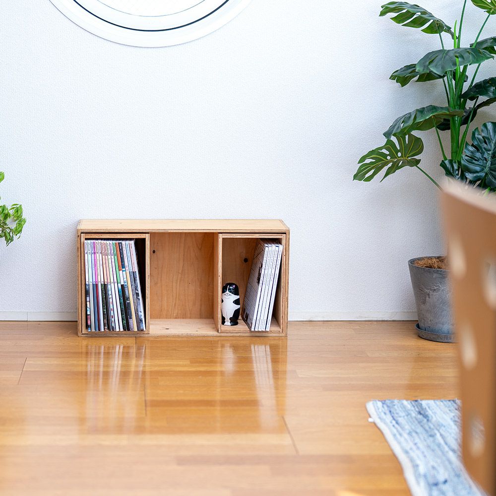 キューブボックスボックスシェルフ３収納シェルフ木箱什器レコード男前インテリア木製A4本棚おしゃれディスプレイラック棚ブックシェルフ文庫本雑誌文芸書新書埃よけ冷蔵庫CDDVD送料無料10P29Aug16