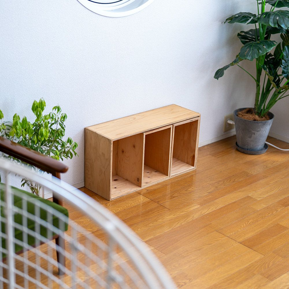 キューブボックスボックスシェルフ３収納シェルフ木箱什器レコード男前インテリア木製A4本棚おしゃれディスプレイラック棚ブックシェルフ文庫本雑誌文芸書新書埃よけ冷蔵庫CDDVD送料無料10P29Aug16