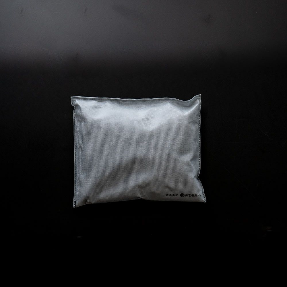 【炭八別注カラー】炭八基本のセット炭のある心地いい暮らし北欧グレー室内8L3L蚊帳袋かや袋大袋湿気対策室内玄関下駄箱湿気除湿調湿脱臭車内