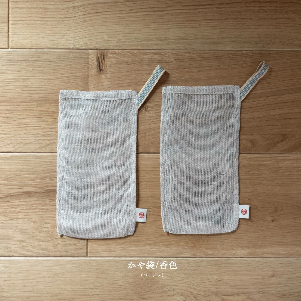 炭八ミニかや袋セット消臭除湿湿気とりクローゼット炭幡井上