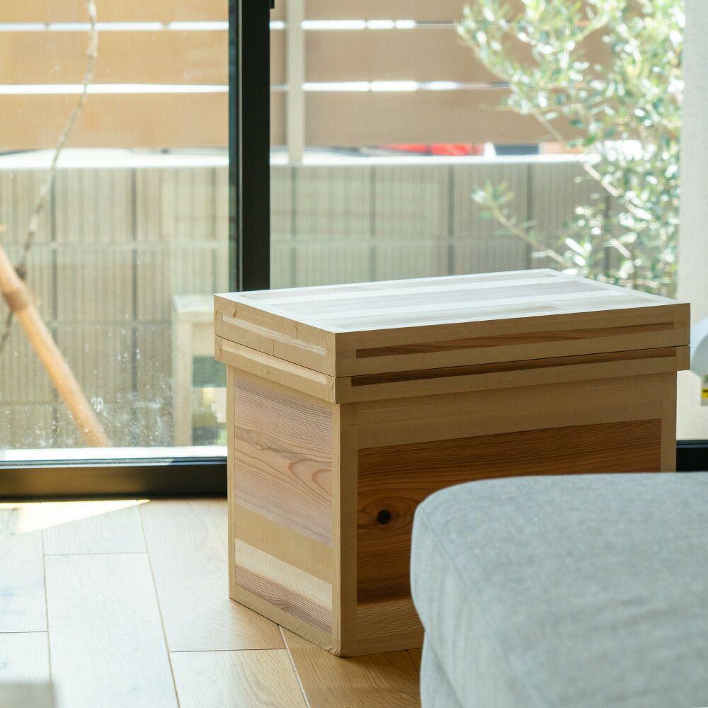 茶箱20kg日本製国産杉使用20キロ木箱