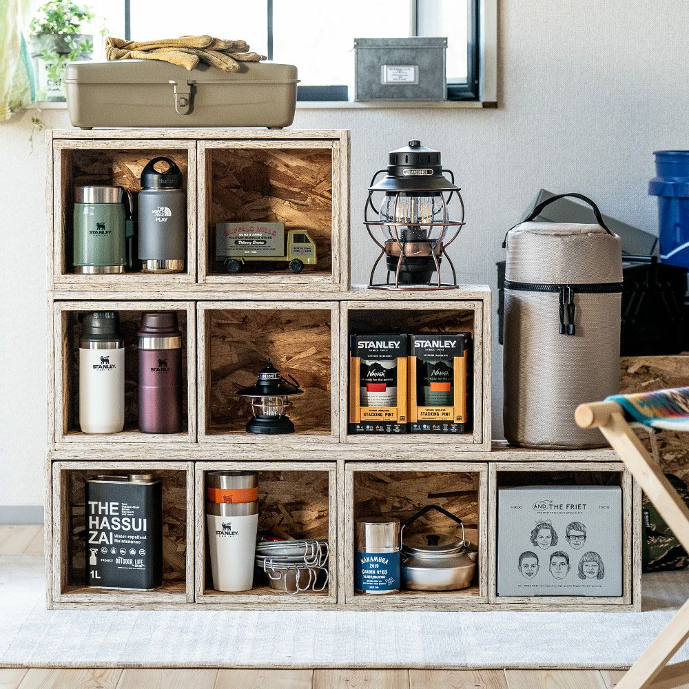 文庫収納ボックスセットシェルフボックス2あられ組みキューブボックスアラレ組み収納本棚木箱マガジンラック文庫文芸CDDVDBDルーター