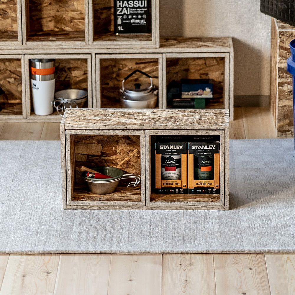 文庫収納ボックスセットシェルフボックス2あられ組みキューブボックスアラレ組み収納本棚木箱マガジンラック文庫文芸CDDVDBDルーター