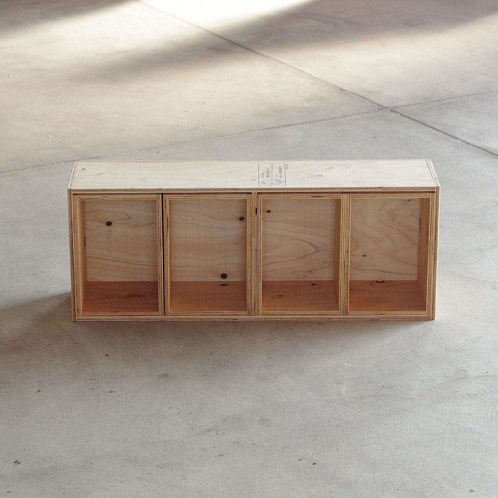 全品ポイント10倍中～！キューブボックスボックスシェルフ４収納シェルフ木箱什器レコード男前インテリア木製A4本棚カラーボックスおしゃれディスプレイラック棚ブックシェルフ文庫本雑誌文芸書新書埃よけCDDVD送料無料10P29Aug16