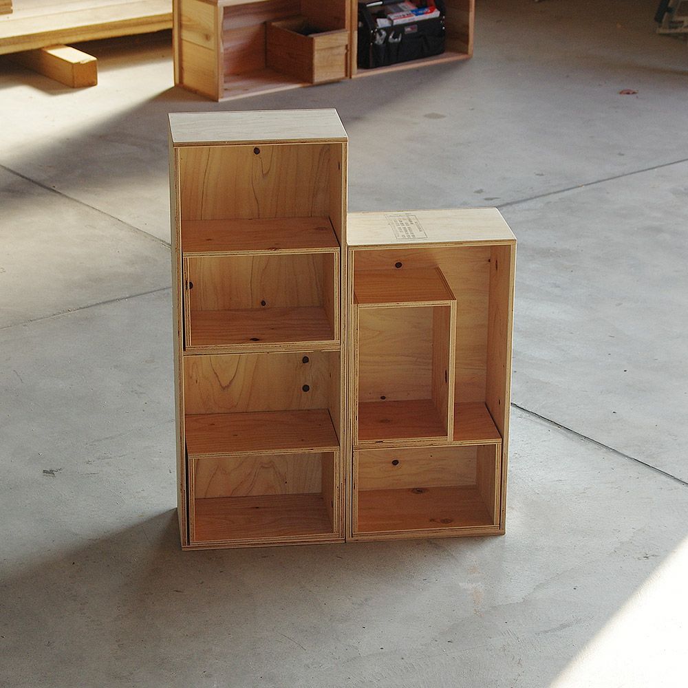 全品ポイント10倍中～！キューブボックスボックスシェルフ４収納シェルフ木箱什器レコード男前インテリア木製A4本棚カラーボックスおしゃれディスプレイラック棚ブックシェルフ文庫本雑誌文芸書新書埃よけCDDVD送料無料10P29Aug16