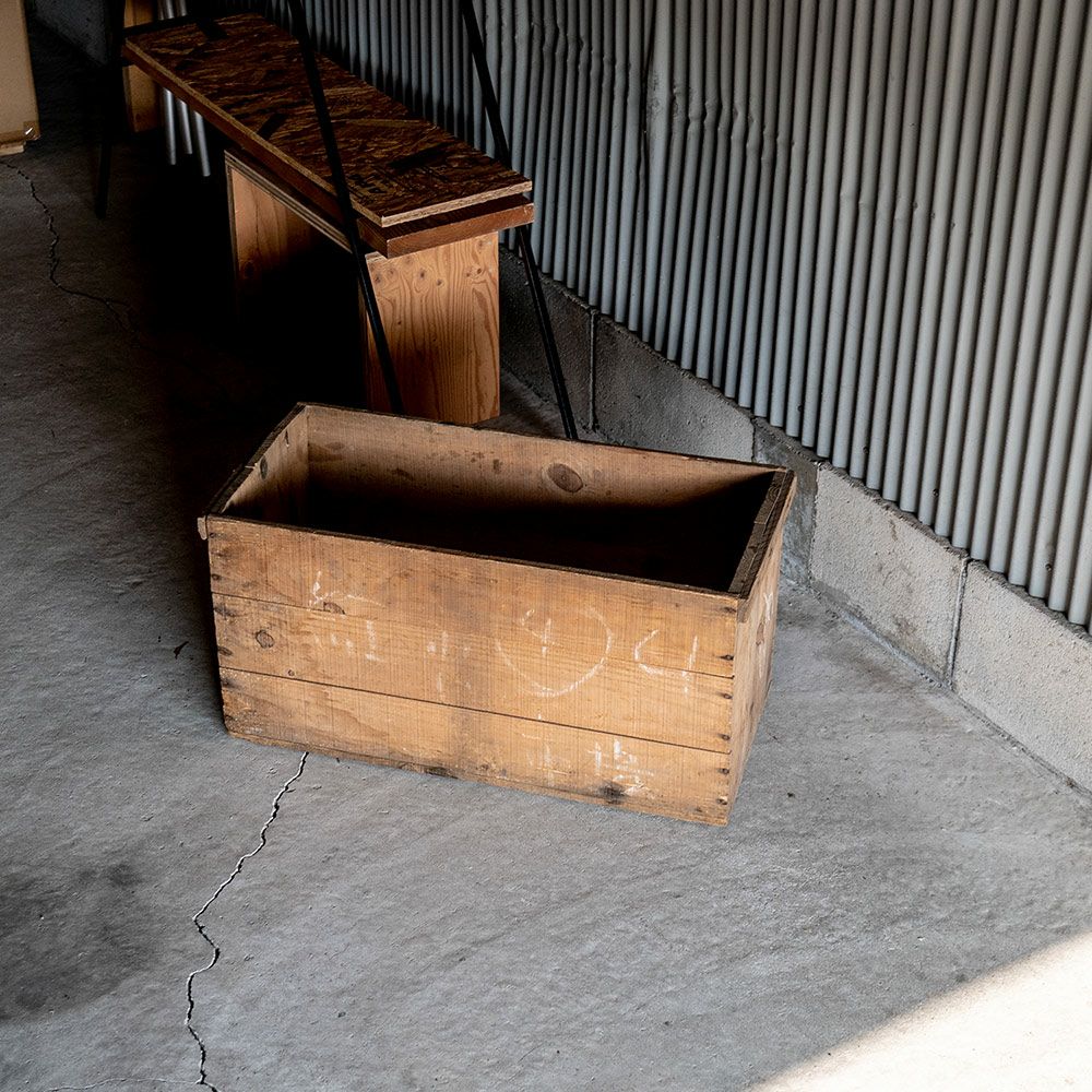 りんご箱中古USEDアンティーク収納アンティークジャンクヴィンテージシャビー木箱